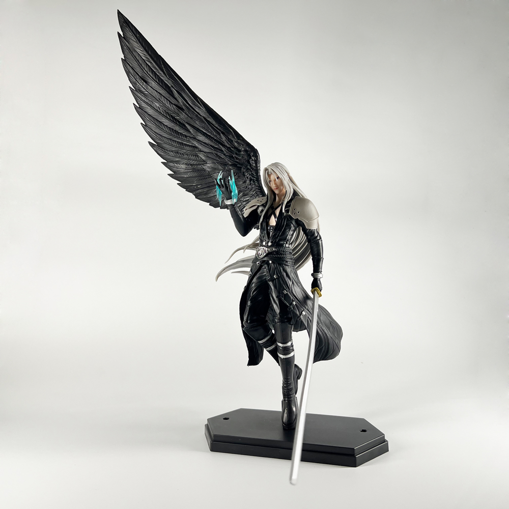 Model Kit Final Fantasy - ฟิกเกอร์อนิเมะเซฟิรอธ รีไบร์ธ รุ่นใหม่ นางฟ้าปีกเดียว ของสะสมโมเดลแอคชั่นฟิกเกอร์