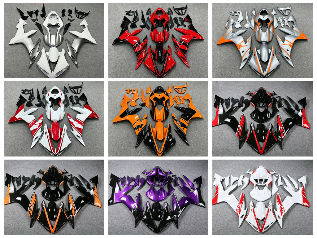 Model Kit Yamaha R1 - ชุดแผงบังลม ABS ใหม่ 4 ชิ้น -