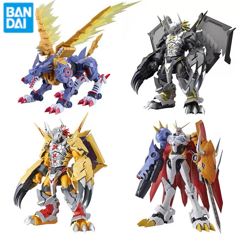 Model Kit Medabots - ของแท้จาก Bandai FRS Digimon Adventure ฟิกเกอร์โลหะ