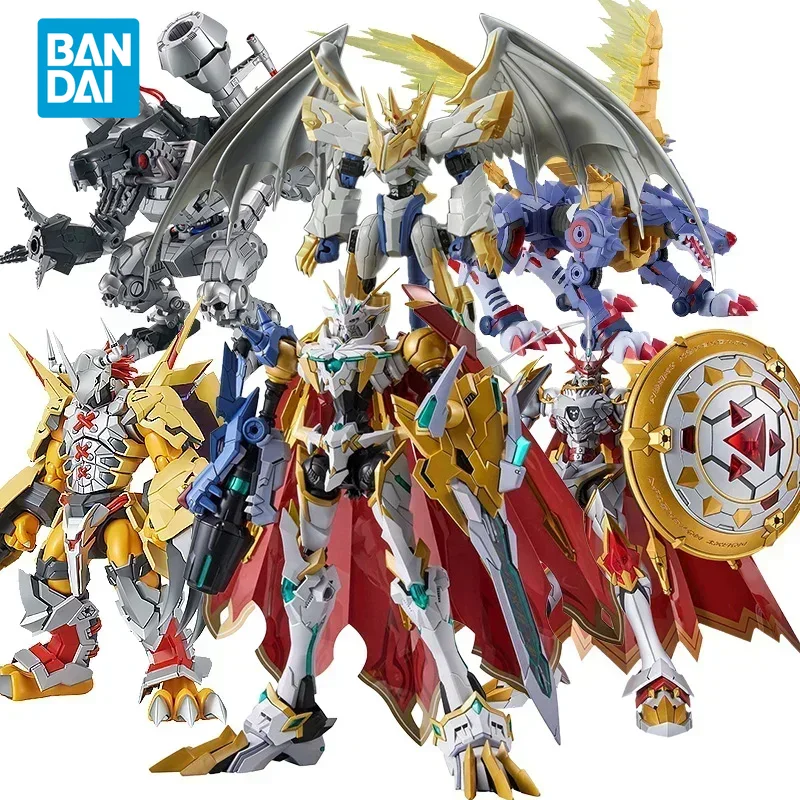 Model Kit Medabots - Bandai ต้นฉบับอะนิเมะเอกวาดอร์ผจญภัยสงคราม Greymon Garurumon Dukemon Action