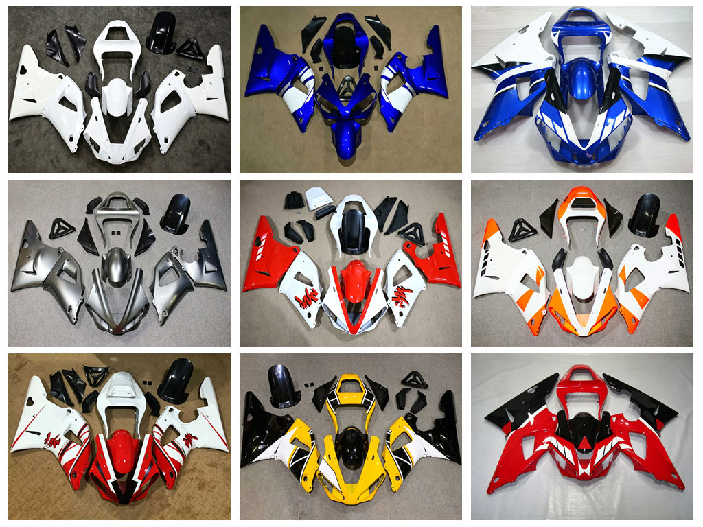 Model Kit Yamaha R1 - 4 ชิ้นของแถม ชุดแฟริ่ง ABS ใหม่ -