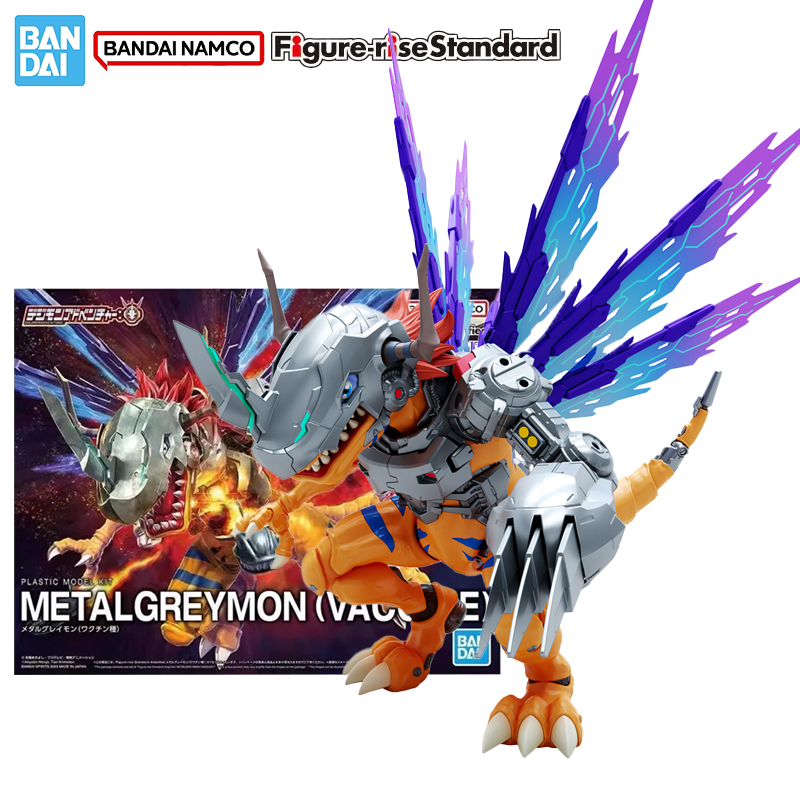 Model Kit Medabots - Bandai ของแท้รูป Digimon ชุด Figure-rise โลหะมาตรฐาน