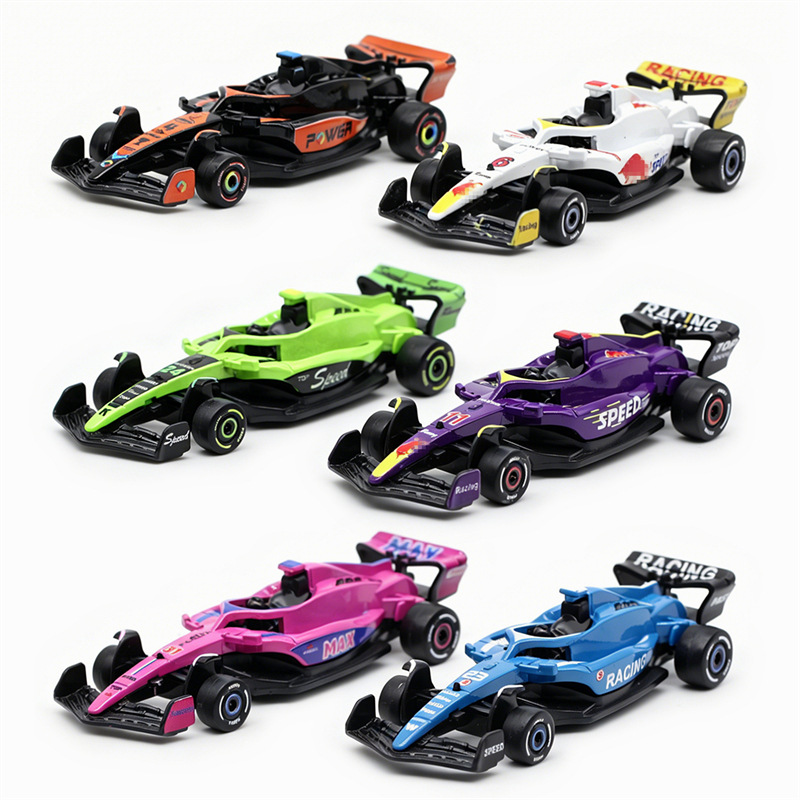 Model Kit F1 - ชุดรถของเล่นเด็ก 6 คัน รุ่นรถแข่ง F1 อัลลอยด์