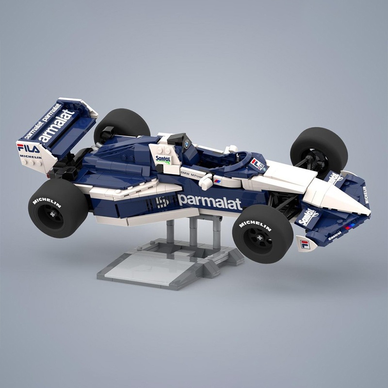 Model Kit F1 - 731 ชิ้น MOC บราแฮม ไอคอนส์ โมเดล