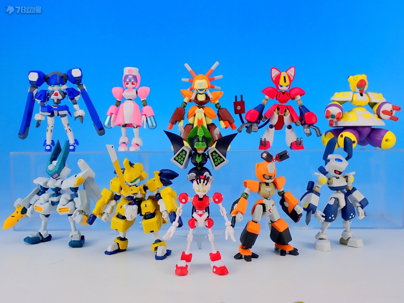 Model Kit Medabots - Bandai Kawaii Action Figure Gashapon Medarot