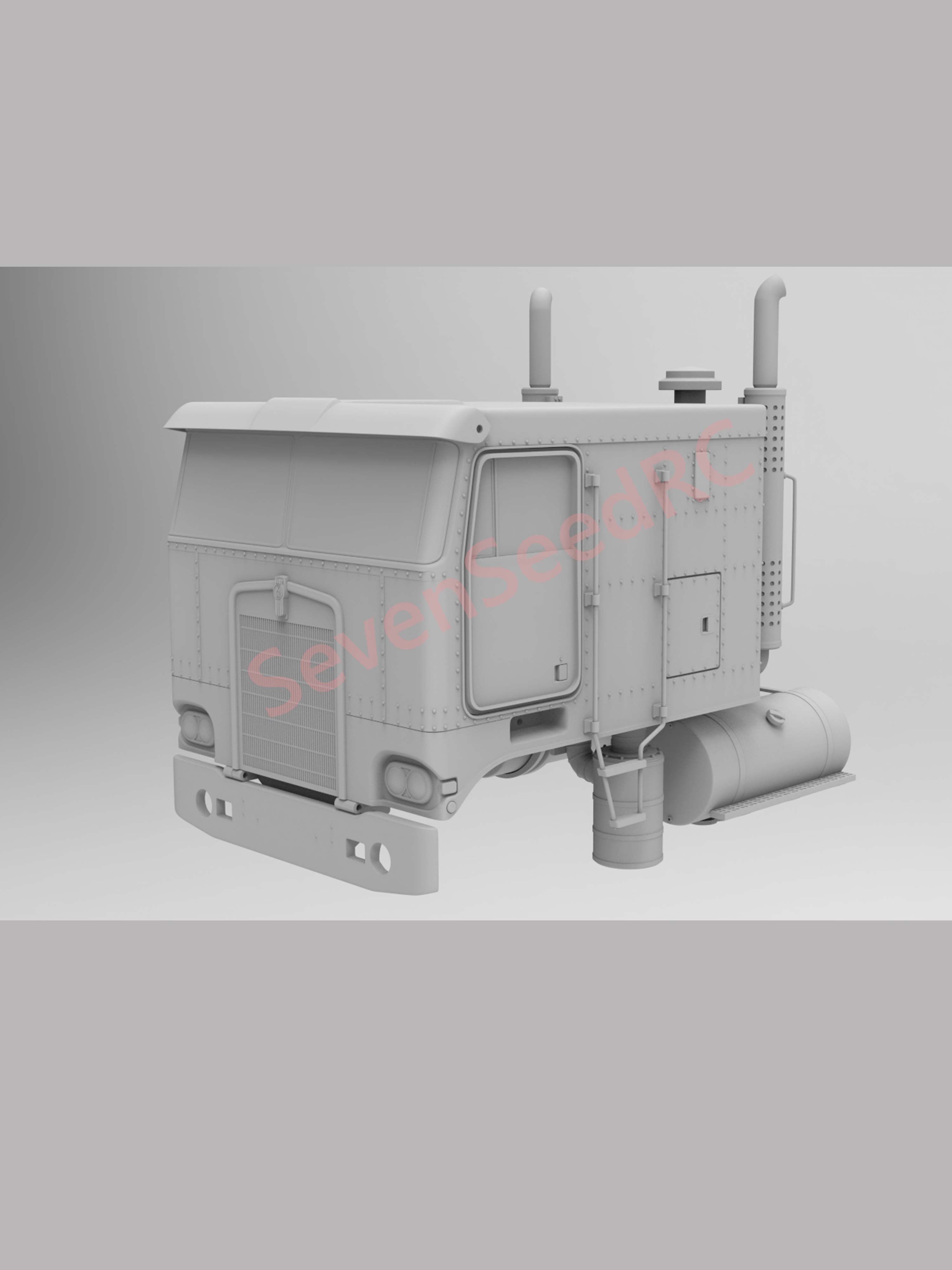 Model Kit Jdm - 3d พิมพ์รถบรรทุก Cab Kit KENWORTH K-100