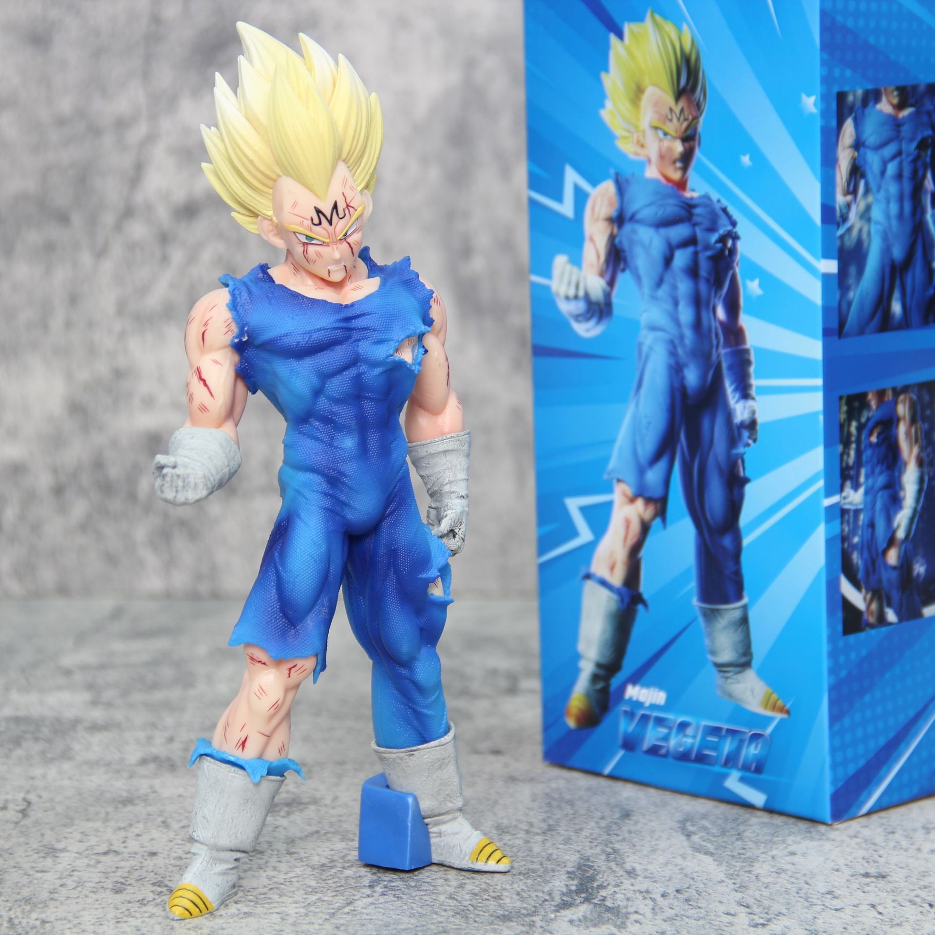 Model Kit Vegeta - ดราก้อนบอล แซด ซูเปอร์ไซย่า เจ้าชายเบจิต้า ฟิกเกอร์ โมเดลท่าทางยืนวิเศษ