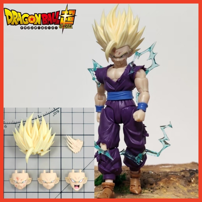 Model Kit Dragon Ball - ฟิกเกอร์โกฮังจากดราก้อนบอล Z พร้อมผมใหม่ อุปกรณ์เสริม Nono Hm