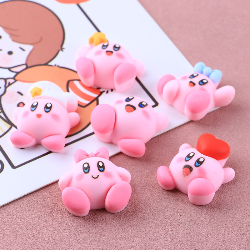ชุด 6 ชิ้น/เซ็ต ตุ๊กตาการ์ตูนอ - Model Kit Kirby บทวิจารณ์และราคา