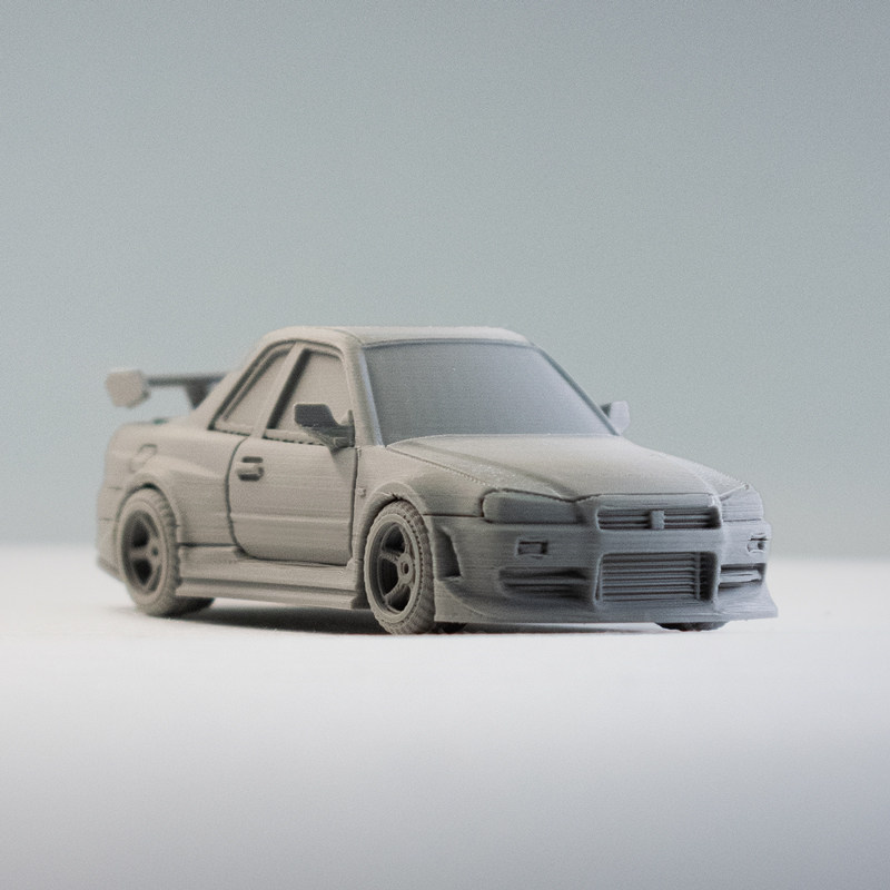 1/64 สเกล GT-R รถรุ่น 3D พิมพ์ - Model Kit Jdm บทวิจารณ์และราคา