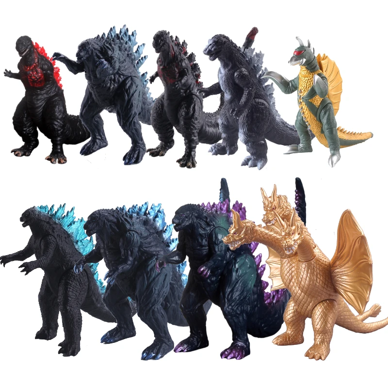 อะนิเมะภาพยนตร์ Godzilla Serie - Model Kit Vs Action Figure บทวิจารณ์และราคา