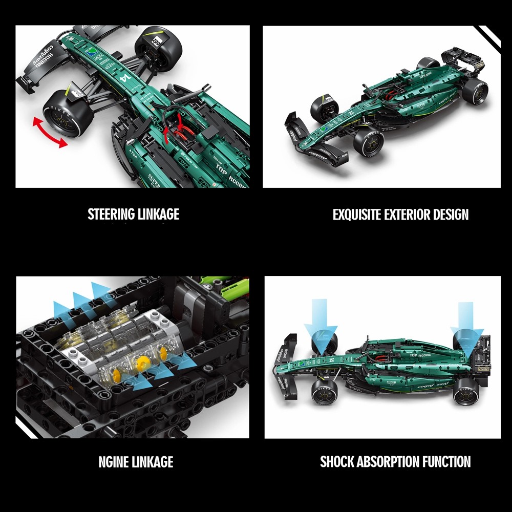 ตัวต่อรถแข่งซูเปอร์ AMR25 รุ่น - Model Kit F1 บทวิจารณ์และราคา