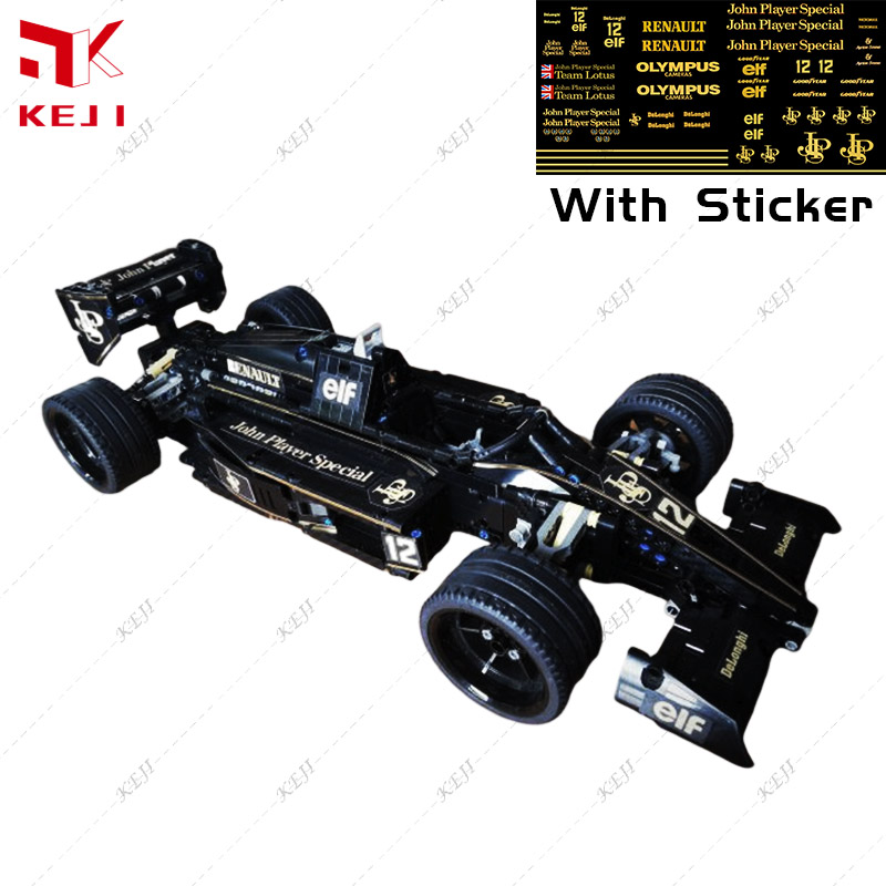 Keji MOC-70614 John รถแข่ง F1แ - Model Kit F1 บทวิจารณ์และราคา