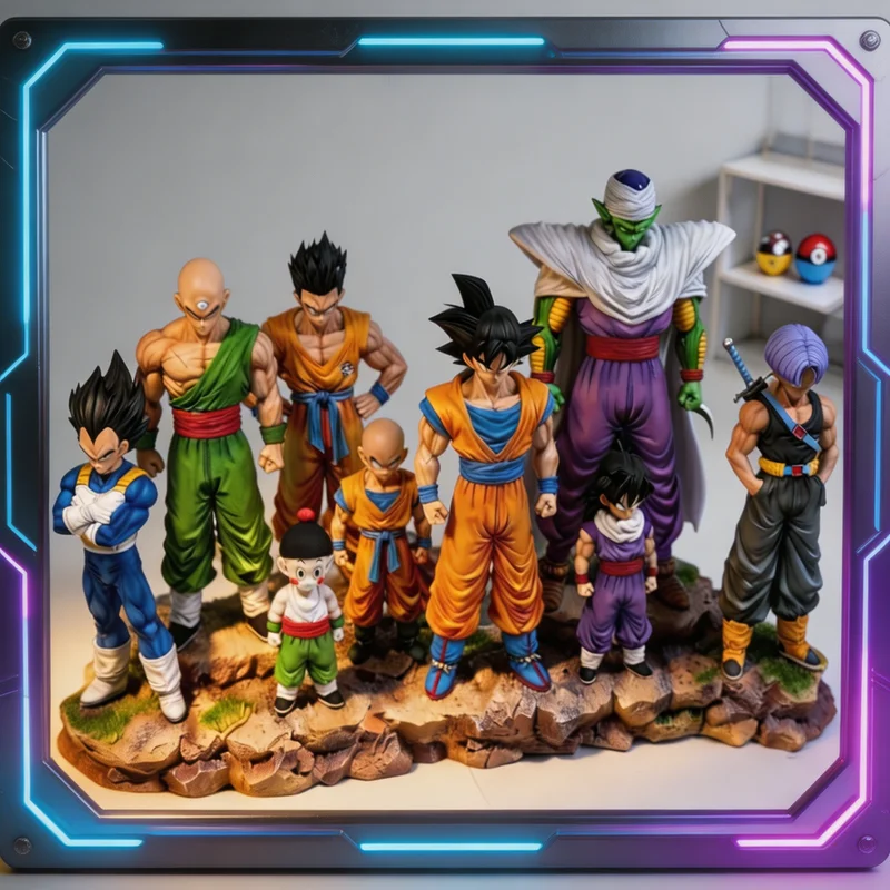 1 ชุด ฟิกเกอร์อนิเมะดราก้อนบอล - Model Kit Vegeta บทวิจารณ์และราคา