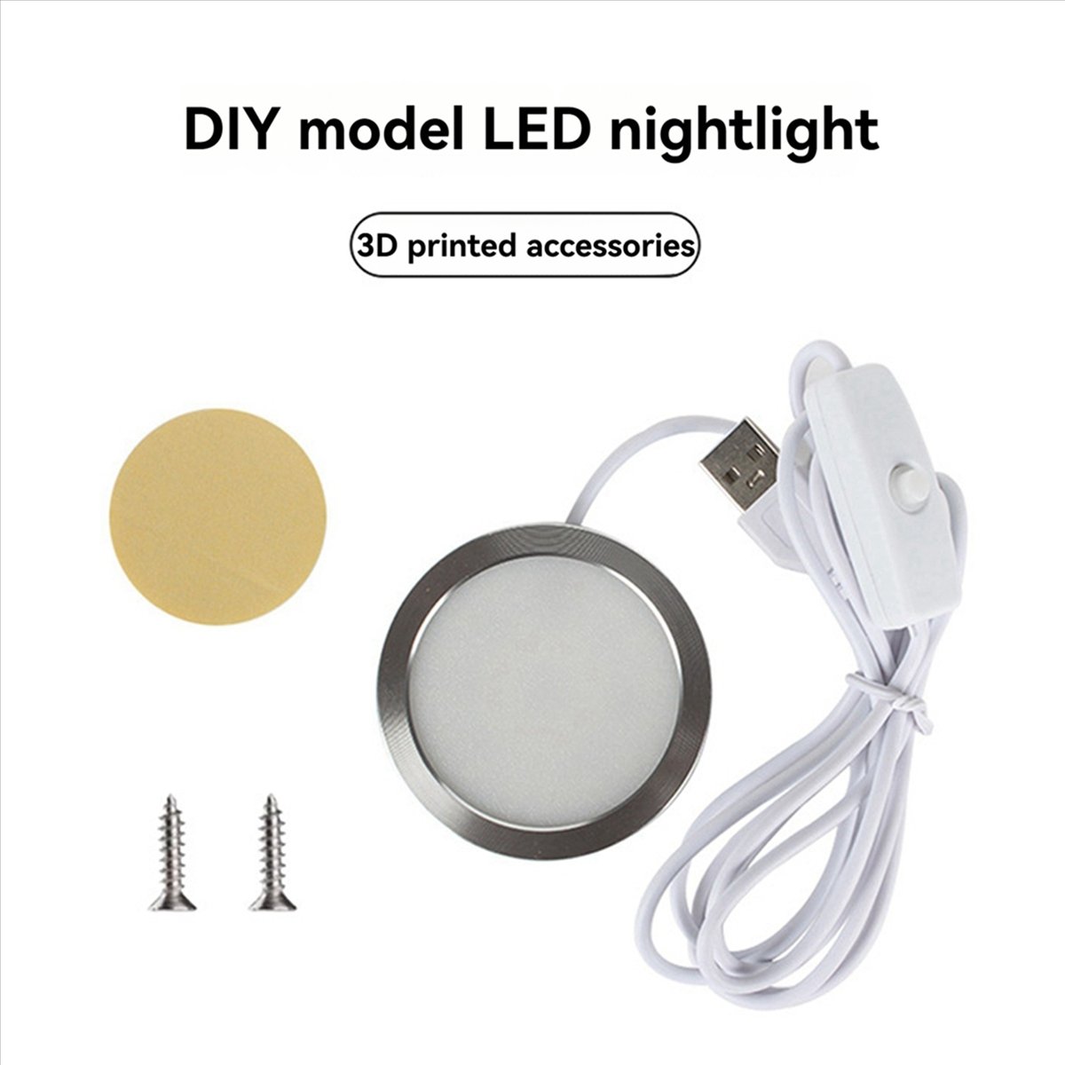 ชุดไฟกลางคืน LED DIY 3X ของ Ba - Model Kit House บทวิจารณ์และราคา