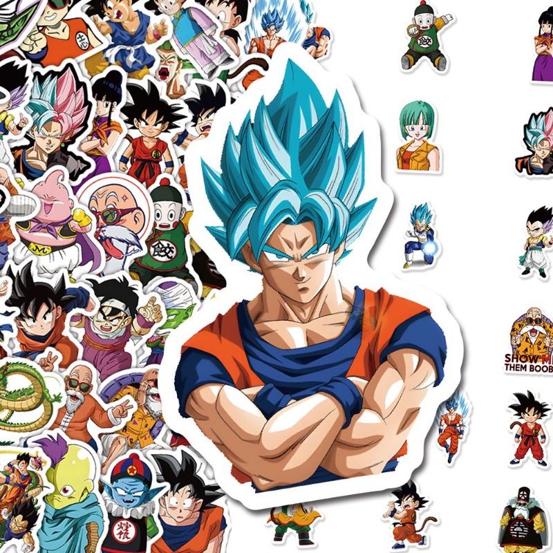 60 ชิ้นอะนิเมะดราก้อนบอลสติกเก - Model Kit Dragon Ball บทวิจารณ์และราคา