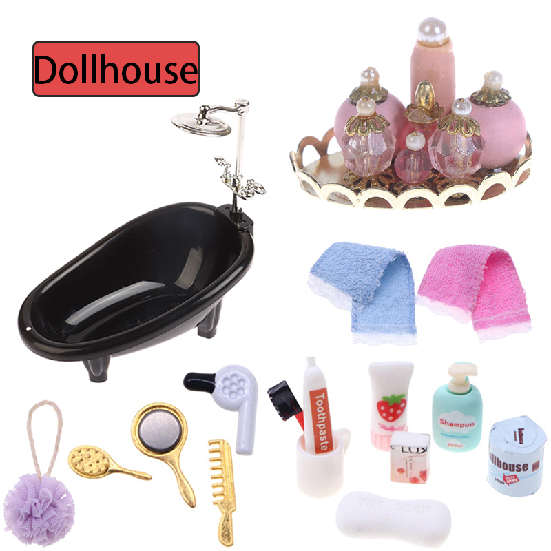 ชุดอุปกรณ์ห้องน้ำจิ๋วสำหรับบ้า - Model Kit House บทวิจารณ์และราคา