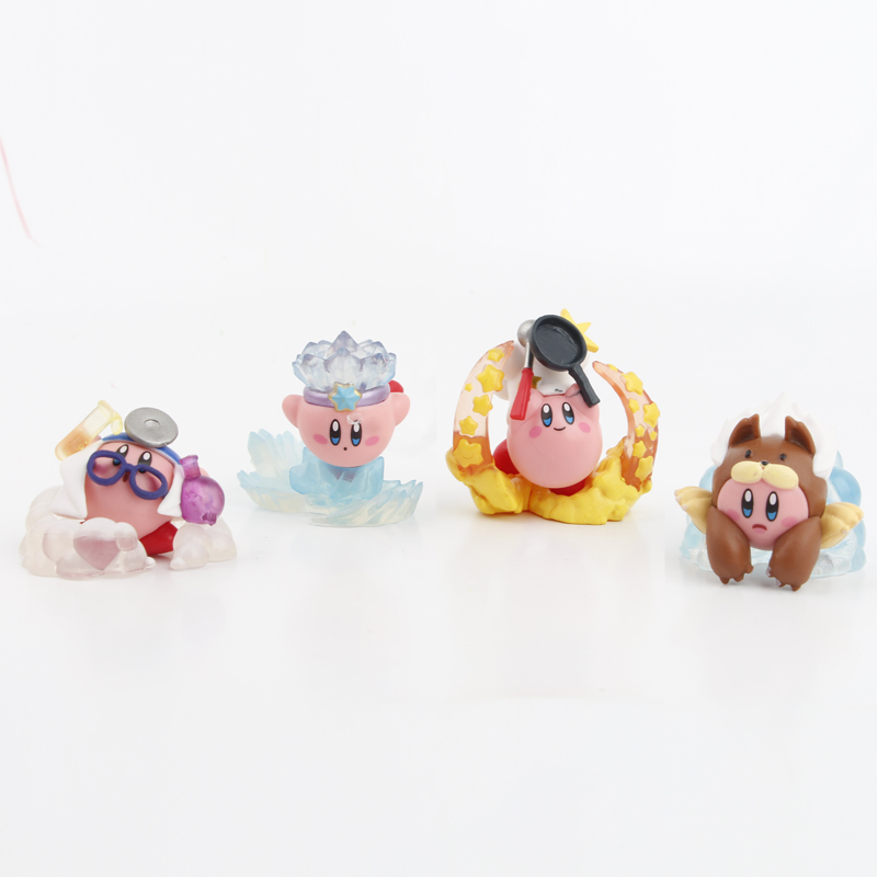 4 ชิ้น/ชุด ของตกแต่งเค้ก ตุ๊กต - Model Kit Kirby บทวิจารณ์และราคา