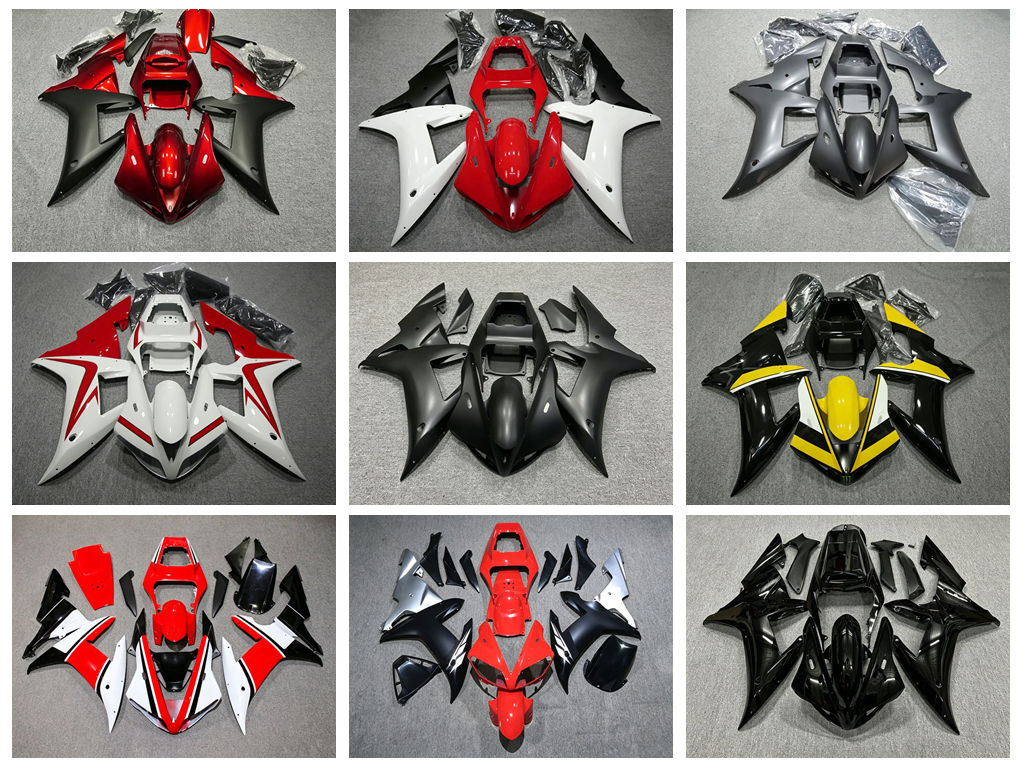 4 ชิ้นของขวัญชุดแฟริ่ง ABS ใหม - Model Kit Yamaha R1 บทวิจารณ์และราคา