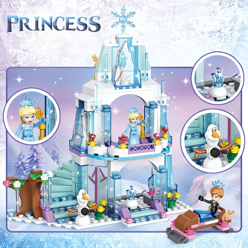 ชุดตัวต่อปราสาทน้ำแข็งเอลซ่า ข - Model Kit House บทวิจารณ์และราคา
