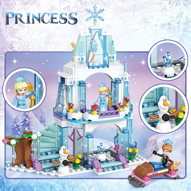ชุดตัวต่อปราสาทน้ำแข็งเอลซ่า ข - Model Kit House บทวิจารณ์และราคา