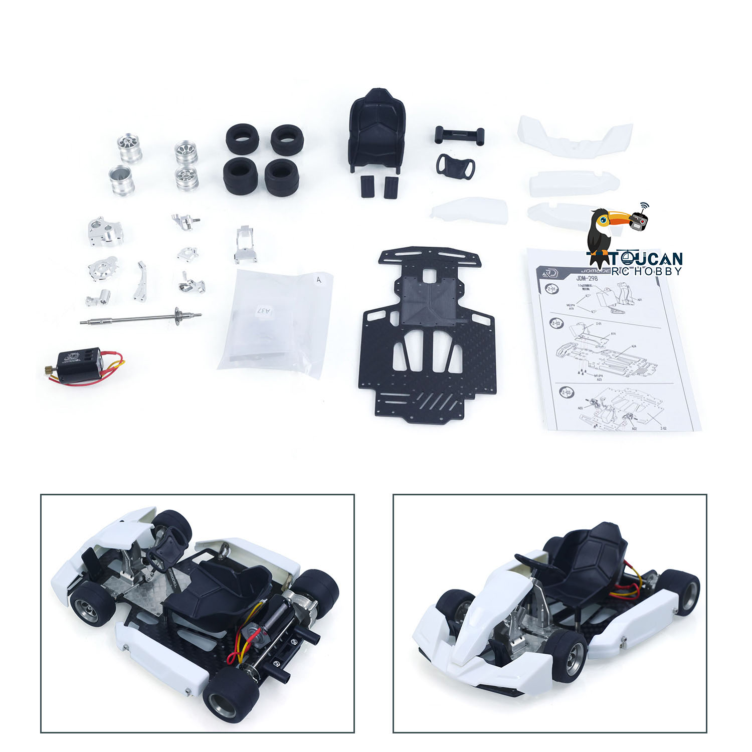 ชุดประกอบรถโกคาร์ท US Stock KI - Model Kit Jdm บทวิจารณ์และราคา