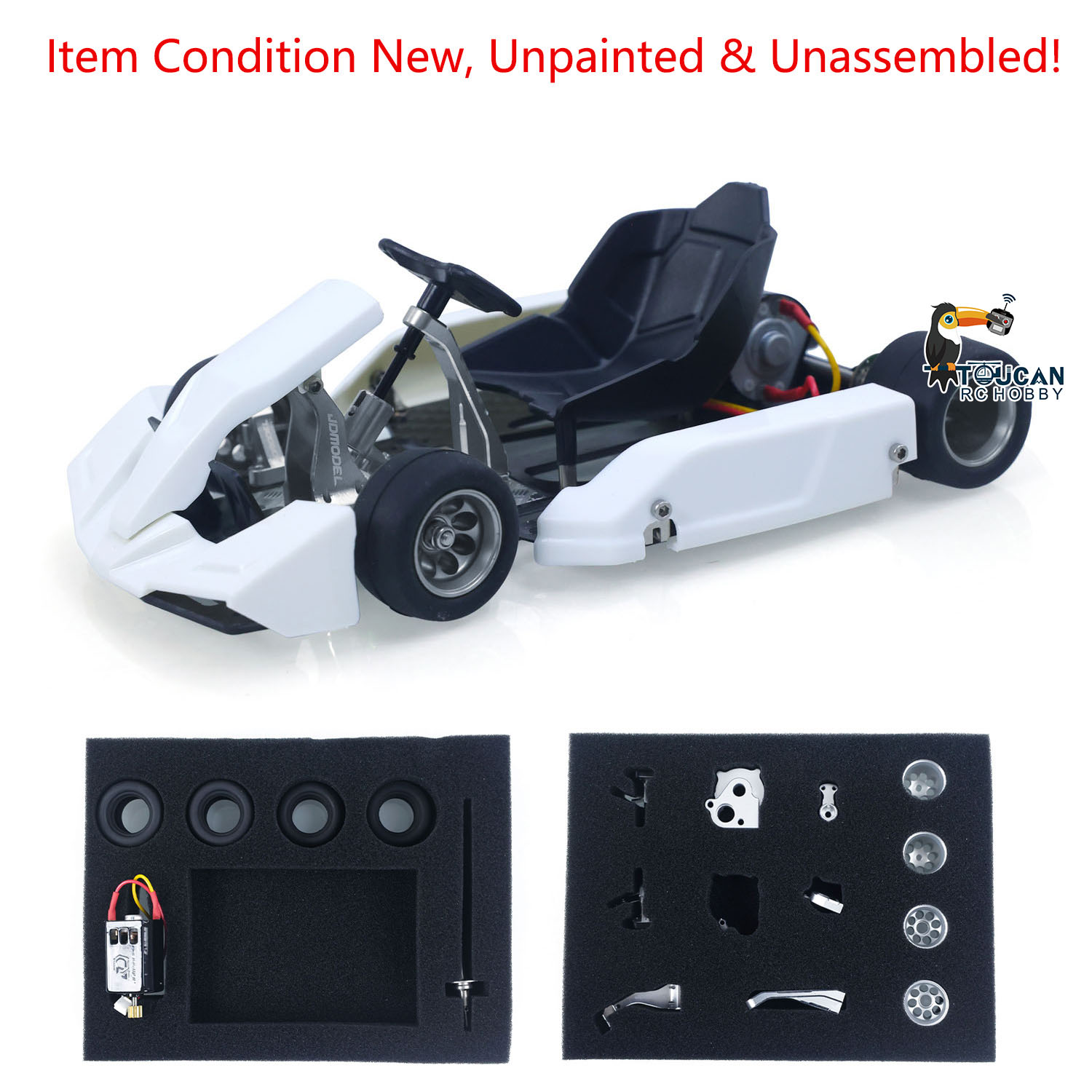 ชุดประกอบรถโกคาร์ท US Stock KI - Model Kit Jdm บทวิจารณ์และราคา