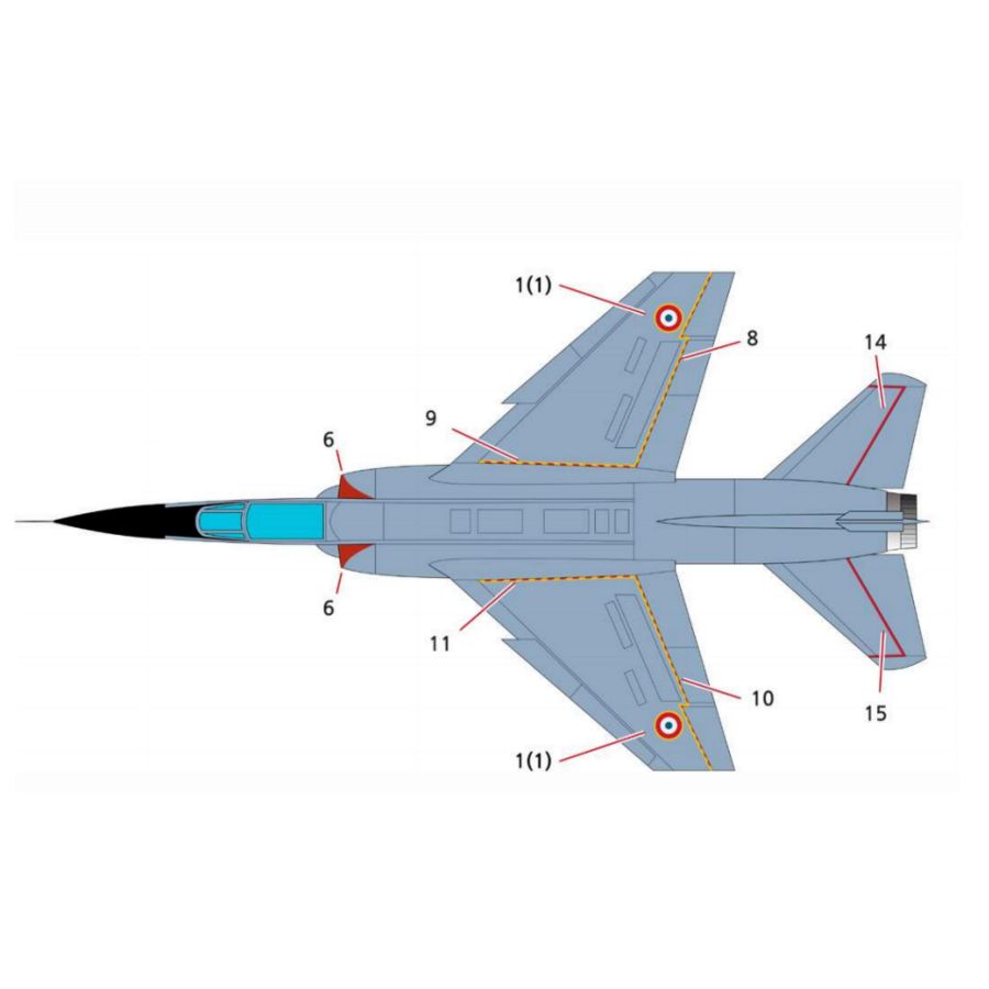 AC12665 ACADEMY 1/144 ดาสโซล ไ - Model Kit F1 บทวิจารณ์และราคา