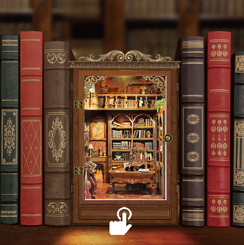 DIY Book Nook Shelf ใส่ Time B - Model Kit House บทวิจารณ์และราคา