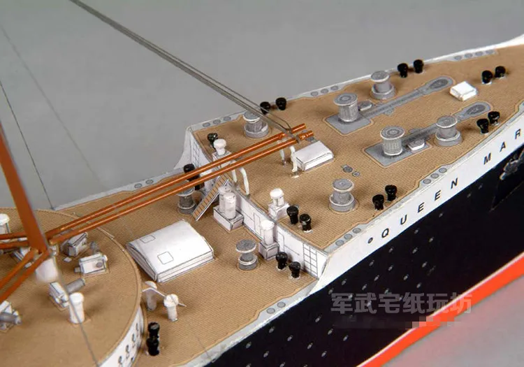 เครื่องพ่นไอน้ำแบบไปรษณีย์อังก - Model Kit Queen Mary บทวิจารณ์และราคา
