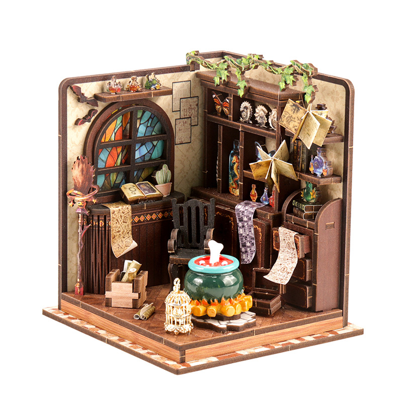 DIY ไม้ Miniature ชุด Magic Po - Model Kit House บทวิจารณ์และราคา