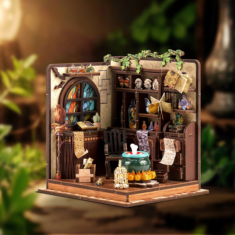 DIY ไม้ Miniature ชุด Magic Po - Model Kit House บทวิจารณ์และราคา