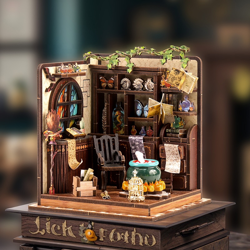 DIY ไม้ Miniature ชุด Magic Po - Model Kit House บทวิจารณ์และราคา