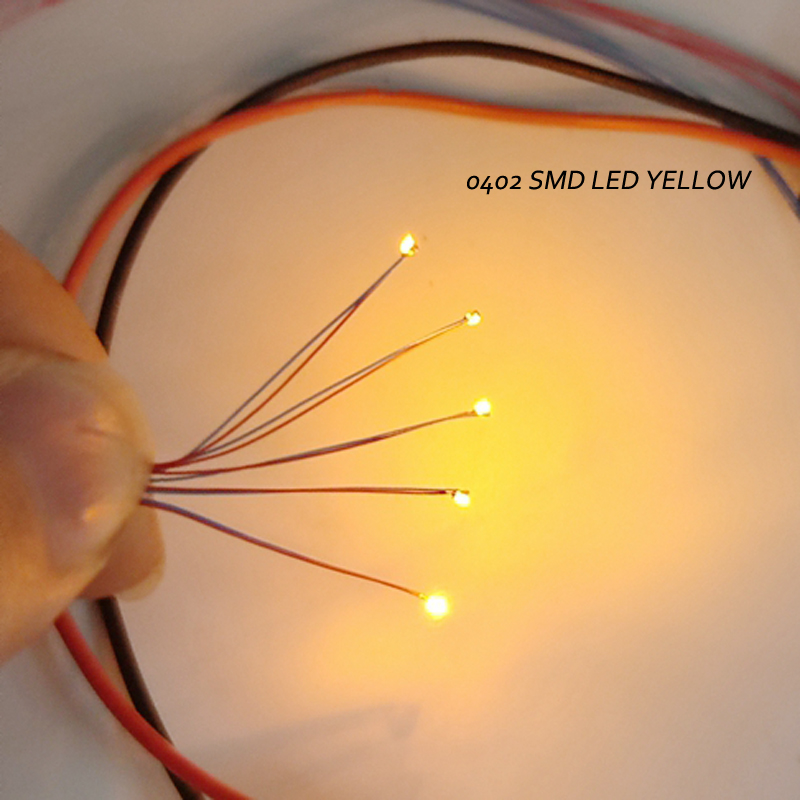Pre-wired 3V #0402 SMD LED สีเ - Model Kit Gundam บทวิจารณ์และราคา