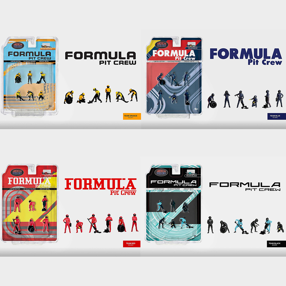 อเมริกันไดโอรามา 1/64 ชุดฟิกเก - Model Kit F1 บทวิจารณ์และราคา